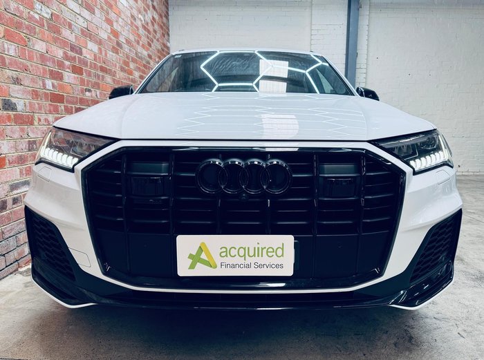 2021 Audi Q7 50 TDI S line 4M MY22 Four Wheel Drive White
