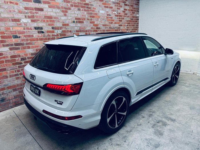 2021 Audi Q7 50 TDI S line 4M MY22 Four Wheel Drive White
