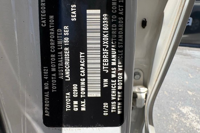 2020 Toyota Landcruiser Prado GX