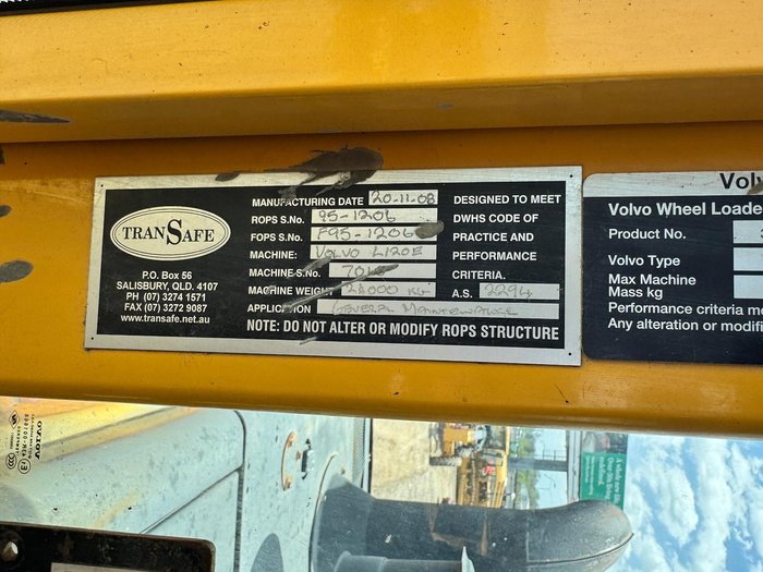 Volvo L120e