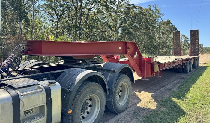1999 Brentwood Bllxx Quad Od Widening Low Loader Trailer