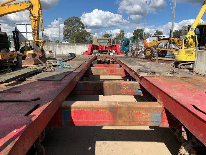 1999 Brentwood Bllxx Quad Od Widening Low Loader Trailer