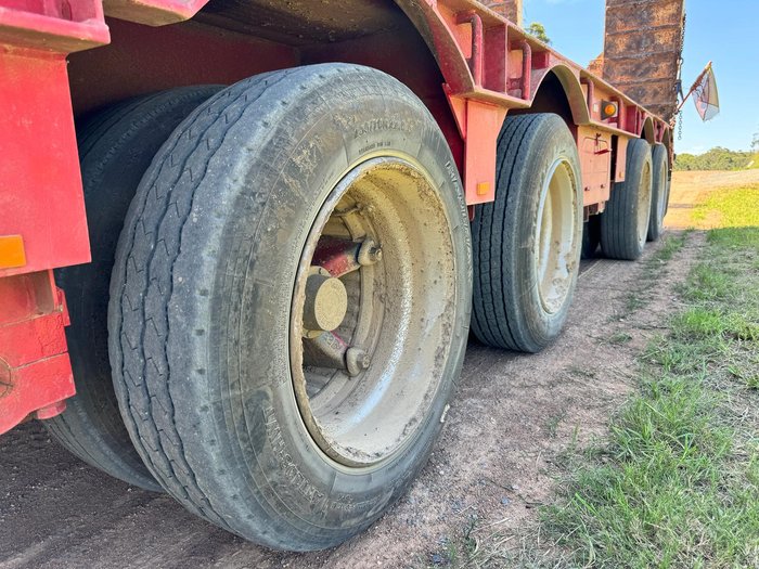 1999 Brentwood Bllxx Quad Od Widening Low Loader Trailer