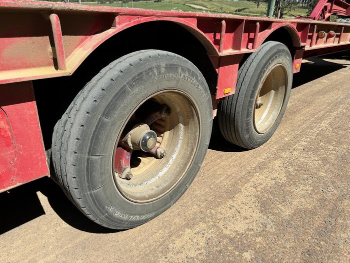 1999 Brentwood Bllxx Quad Od Widening Low Loader Trailer