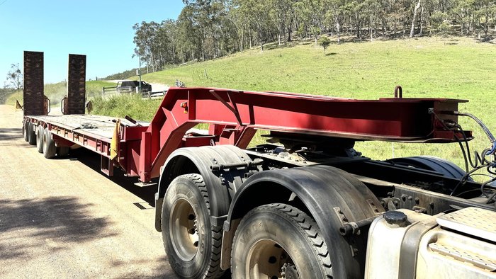 1999 Brentwood Bllxx Quad Od Widening Low Loader Trailer