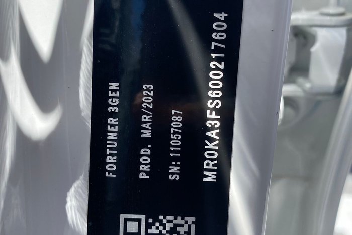 2023 Toyota Fortuner GXL