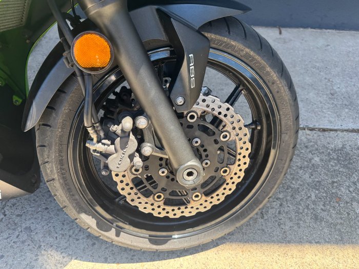 2013 Kawasaki NINJA 650 GREEN