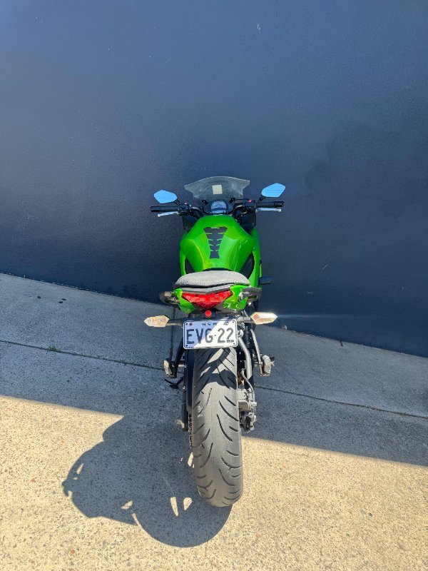 2013 Kawasaki NINJA 650 GREEN
