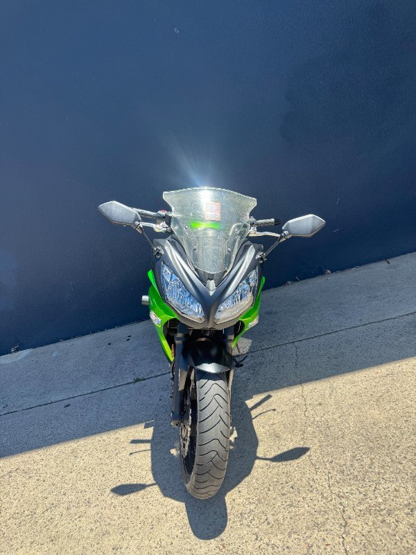 2013 Kawasaki NINJA 650 GREEN