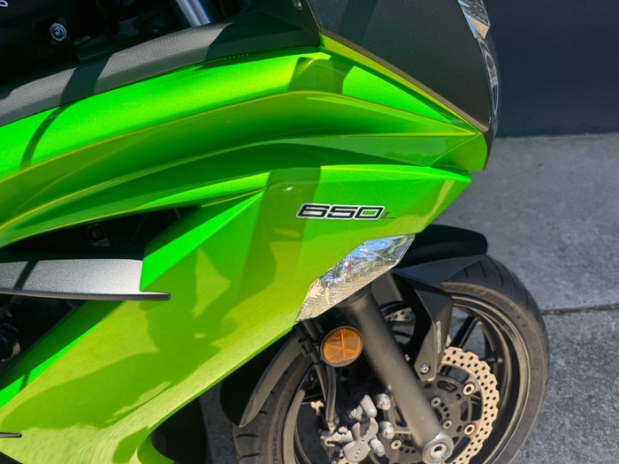 2013 Kawasaki NINJA 650 GREEN