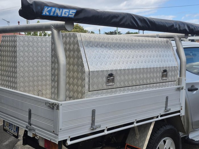 2018 Mitsubishi Triton GLX+ MQ MY18 4X4 Dual Range Sterling Silver