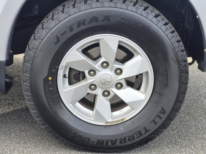 2018 Mitsubishi Triton GLX+ MQ MY18 4X4 Dual Range Sterling Silver