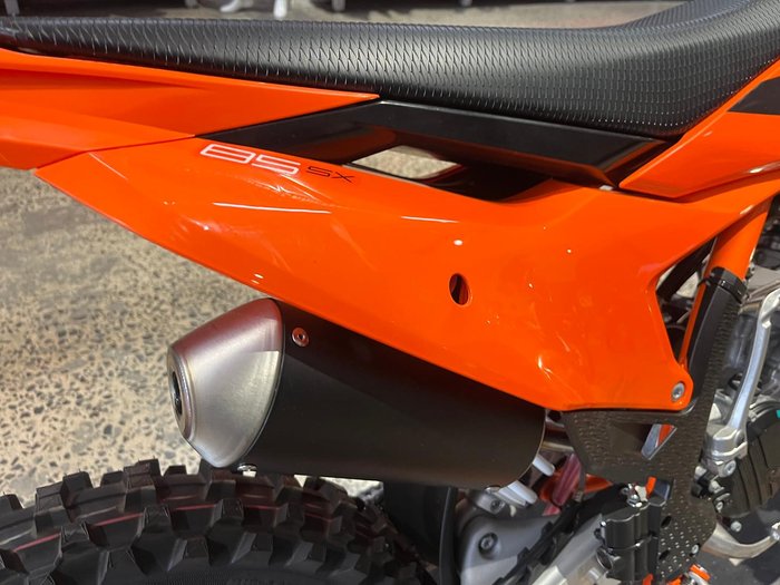 2025 KTM 85 SX (Big Wheel) SX Orange