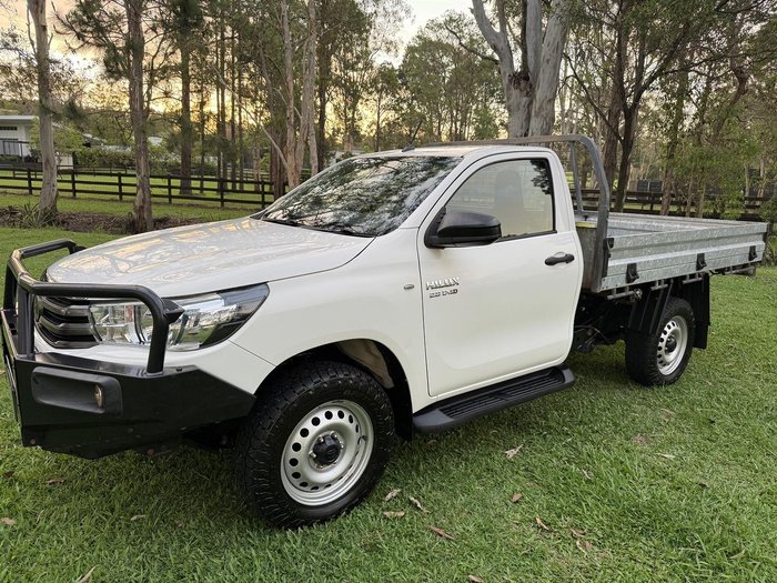 2021 Toyota Hilux SR GUN126R 4X4 Dual Range Glacier White