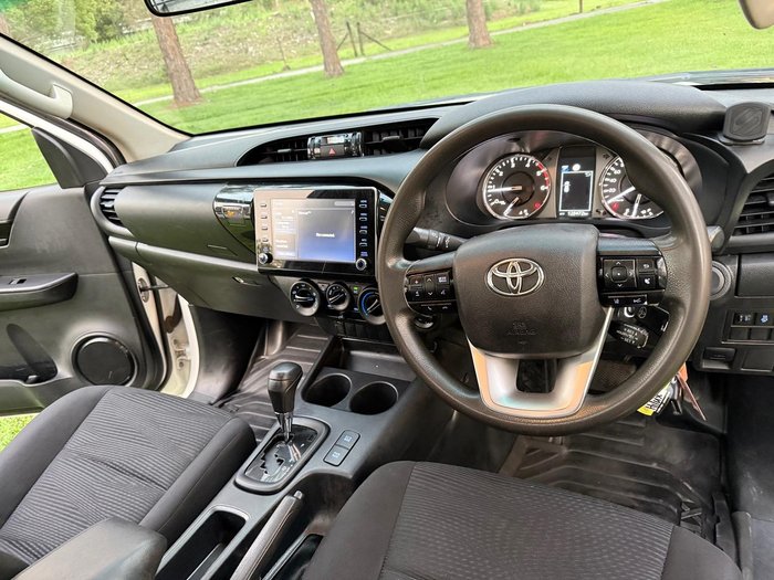 2021 Toyota Hilux SR GUN126R 4X4 Dual Range Glacier White