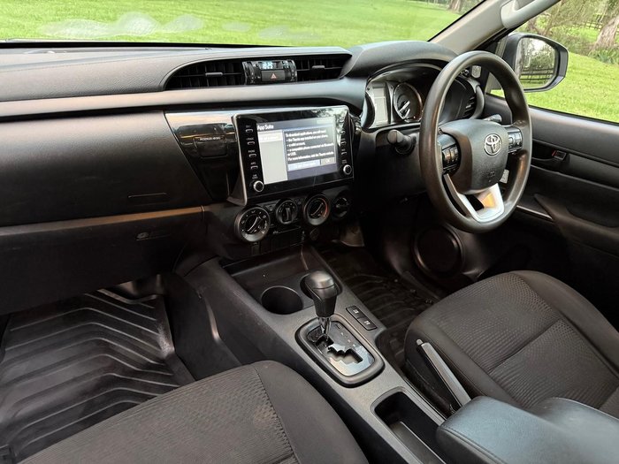 2021 Toyota Hilux SR GUN126R 4X4 Dual Range Glacier White