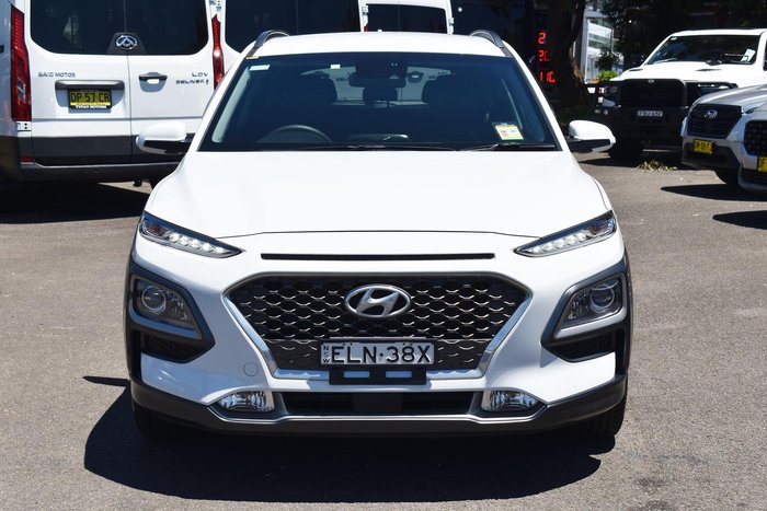 2020 Hyundai Kona Elite OS.V4 MY21 Atlas White