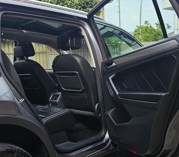 2020 Volkswagen Tiguan 132TSI Comfortline Allspace 5N MY20 Four Wheel Drive Pyrite Silver