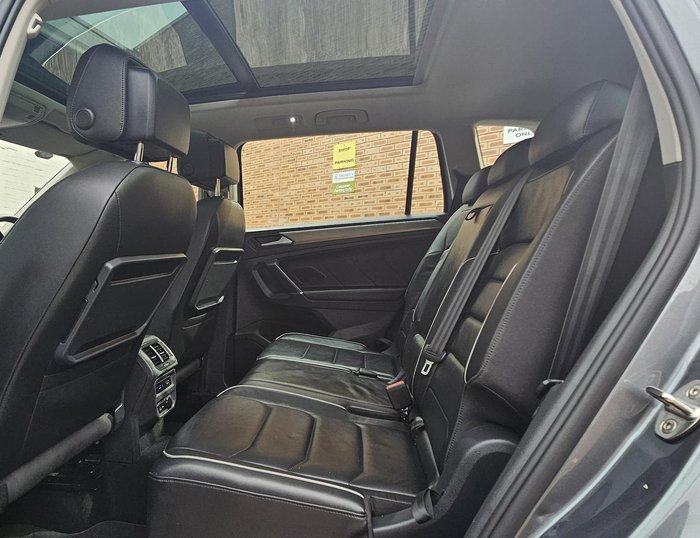 2020 Volkswagen Tiguan 132TSI Comfortline Allspace 5N MY20 Four Wheel Drive Pyrite Silver