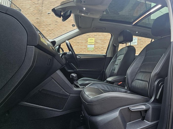 2020 Volkswagen Tiguan 132TSI Comfortline Allspace 5N MY20 Four Wheel Drive Pyrite Silver