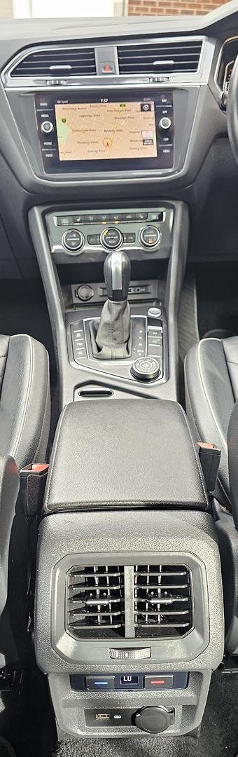 2020 Volkswagen Tiguan 132TSI Comfortline Allspace 5N MY20 Four Wheel Drive Pyrite Silver