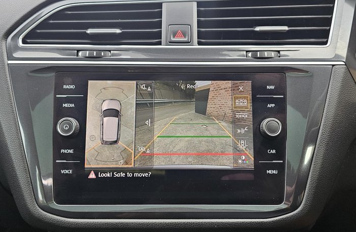 2020 Volkswagen Tiguan 132TSI Comfortline Allspace 5N MY20 Four Wheel Drive Pyrite Silver