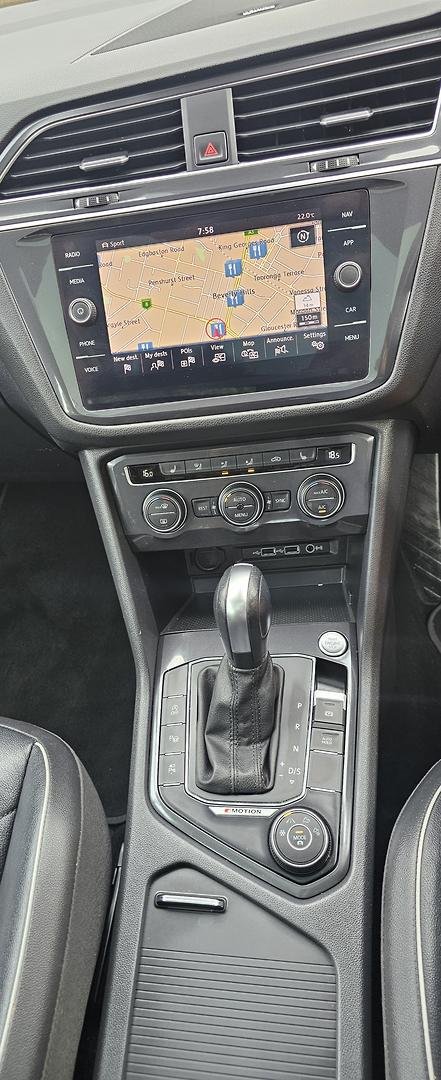 2020 Volkswagen Tiguan 132TSI Comfortline Allspace 5N MY20 Four Wheel Drive Pyrite Silver