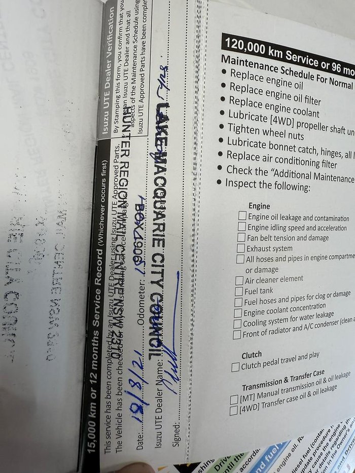 2020 Isuzu D-MAX SX High Ride MY21 4x2 Mineral White