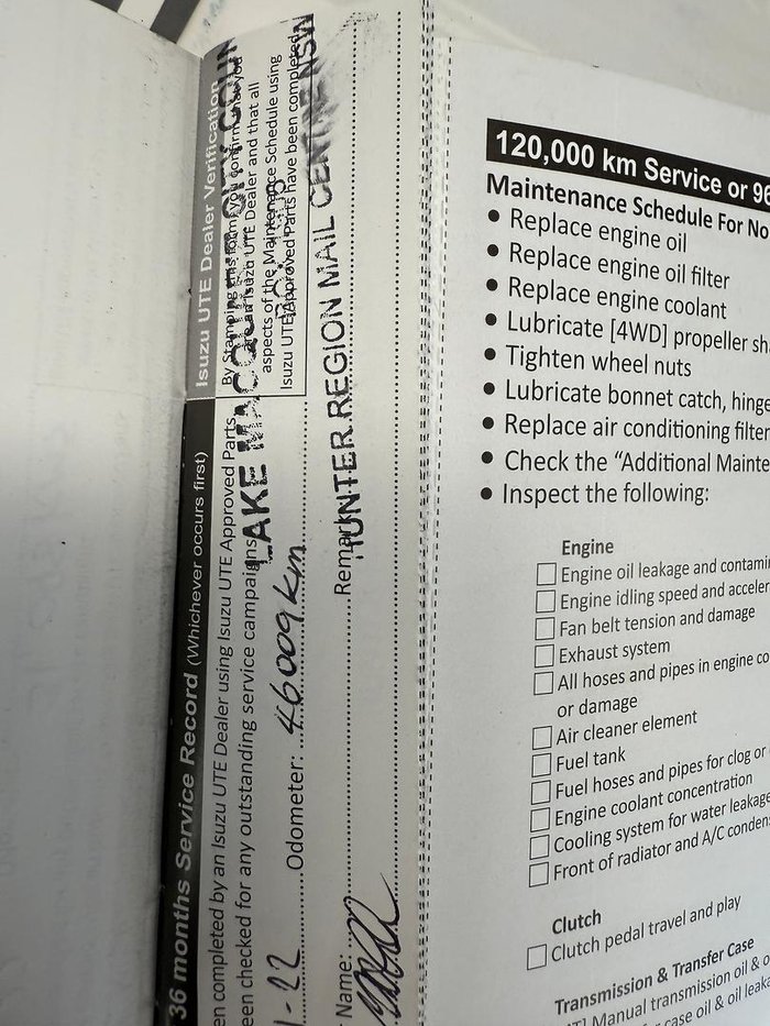 2020 Isuzu D-MAX SX High Ride MY21 4x2 Mineral White