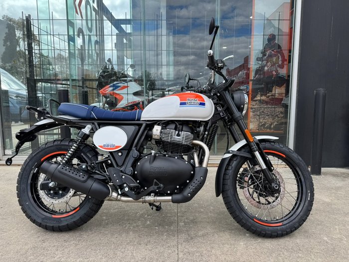 2025 Royal Enfield (see Also Enfiel BEAR 650 BOARDWALK WHITE