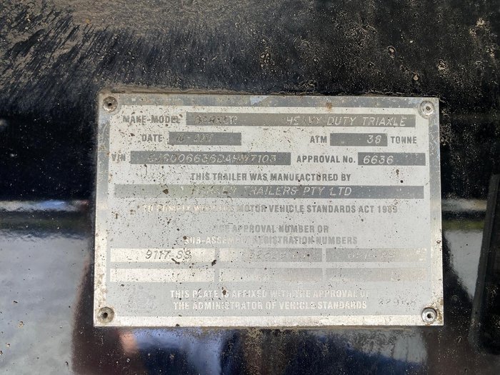 2017 Barker 34 Pallet B Double