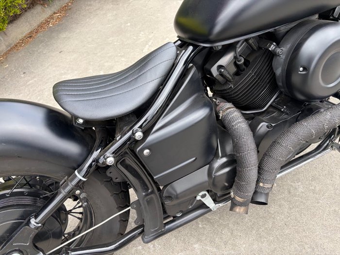 2014 Yamaha XVS650 V-STAR CUSTOM Black