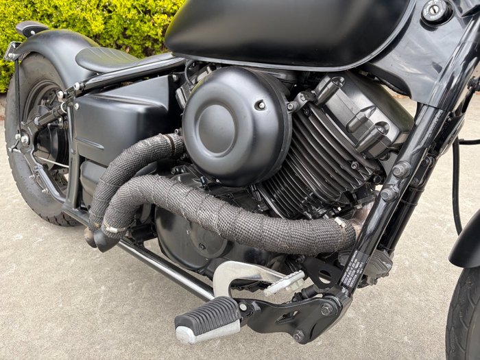 2014 Yamaha XVS650 V-STAR CUSTOM Black