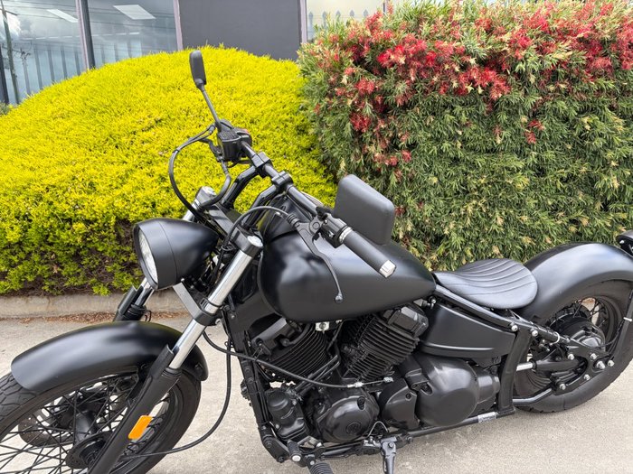 2014 Yamaha XVS650 V-STAR CUSTOM Black