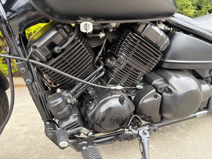 2014 Yamaha XVS650 V-STAR CUSTOM Black