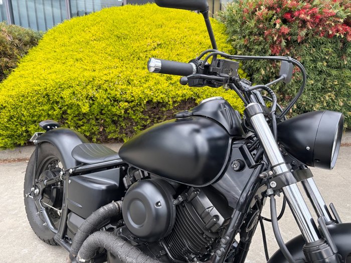 2014 Yamaha XVS650 V-STAR CUSTOM Black