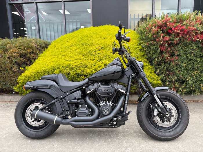 2018 HARLEY-DAVIDSON FXFBS FAT BOB Black
