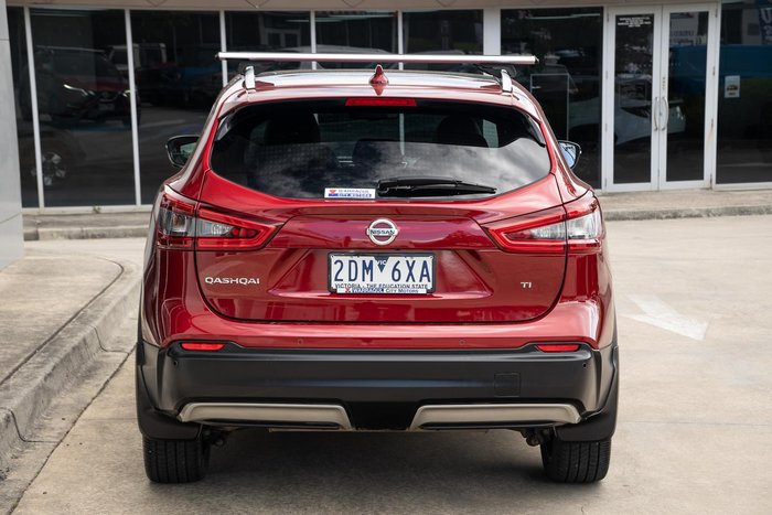 2019 Nissan QASHQAI Ti J11 Series 3 MY20 Magnetic Red