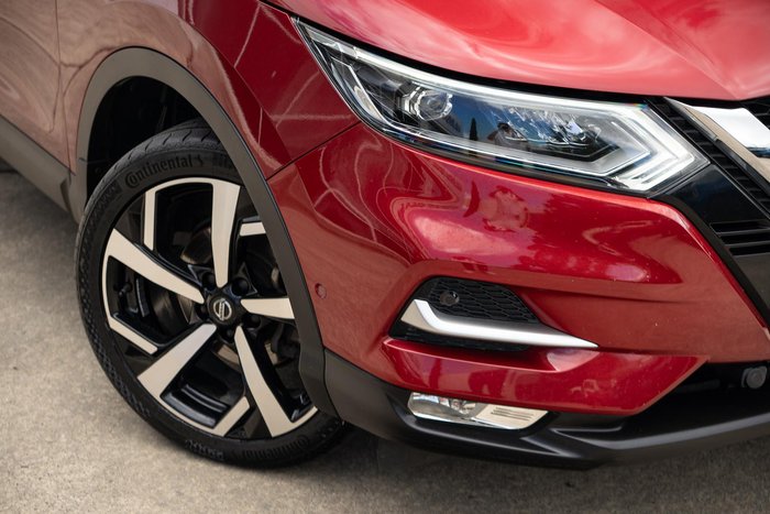 2019 Nissan QASHQAI Ti J11 Series 3 MY20 Magnetic Red