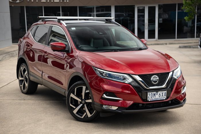 2019 Nissan QASHQAI Ti J11 Series 3 MY20 Magnetic Red