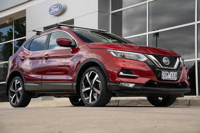 2019 Nissan QASHQAI Ti J11 Series 3 MY20 Magnetic Red