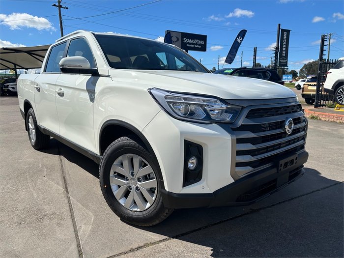 2025 SSANGYONG MUSSO XLV ELX Q261 MY24 Grand White