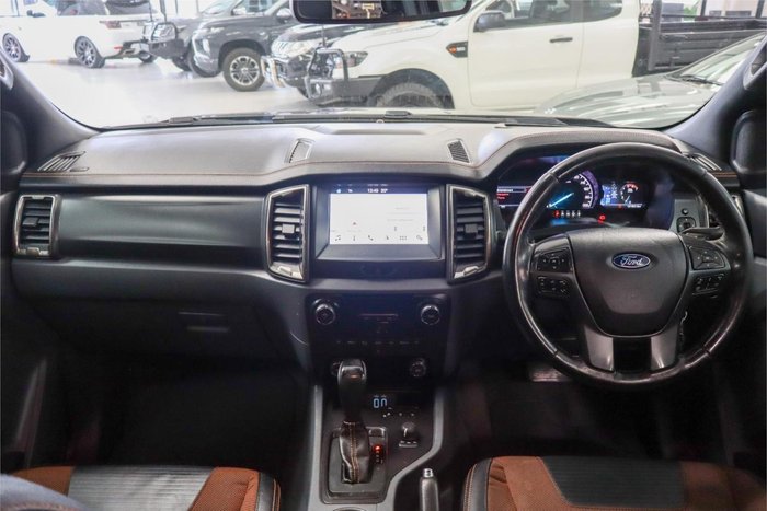 2018 Ford Ranger Wildtrak PX MkII MY18 4X4 Dual Range Shadow Black