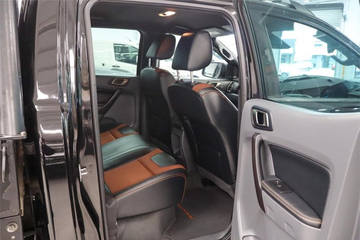 2018 Ford Ranger Wildtrak PX MkII MY18 4X4 Dual Range Shadow Black