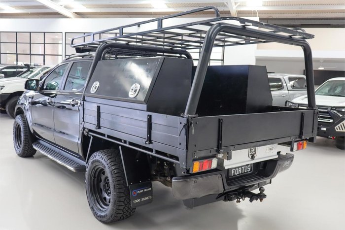 2018 Ford Ranger Wildtrak PX MkII MY18 4X4 Dual Range Shadow Black