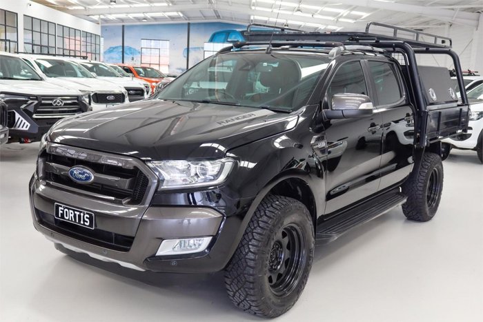 2018 Ford Ranger Wildtrak PX MkII MY18 4X4 Dual Range Shadow Black