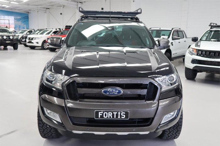 2018 Ford Ranger Wildtrak PX MkII MY18 4X4 Dual Range Shadow Black