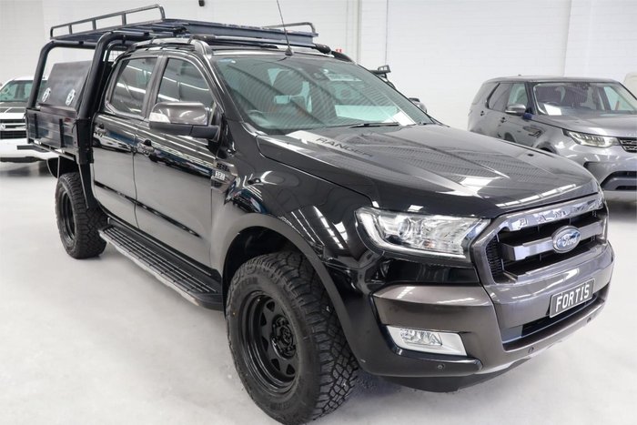 2018 Ford Ranger Wildtrak PX MkII MY18 4X4 Dual Range Shadow Black