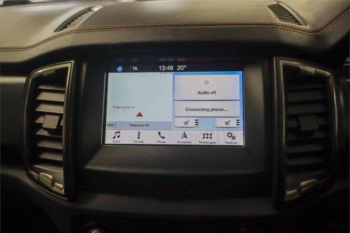 2018 Ford Ranger Wildtrak PX MkII MY18 4X4 Dual Range Shadow Black