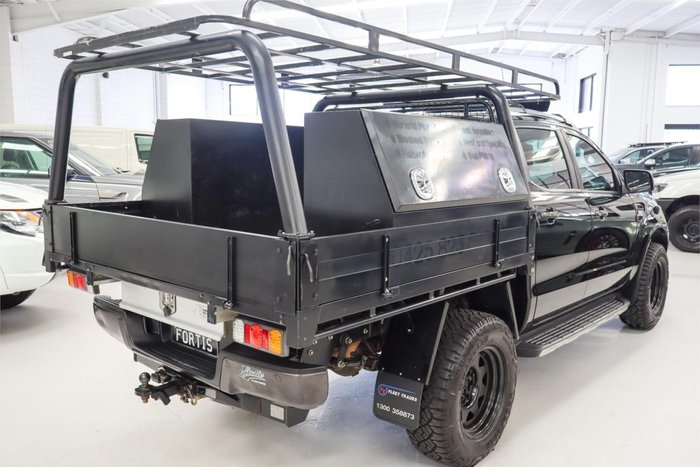 2018 Ford Ranger Wildtrak PX MkII MY18 4X4 Dual Range Shadow Black